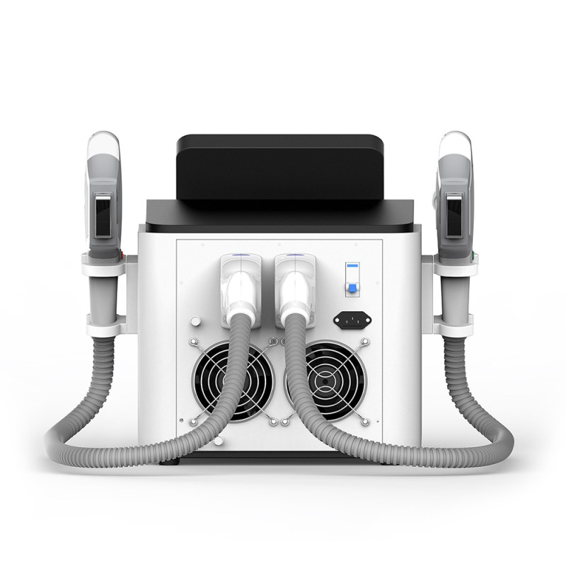 Two handles IPL Hair removal Skin rejuvenation machine high quality